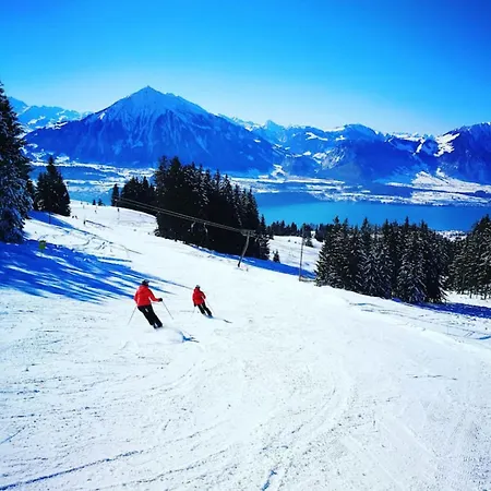 דירה Thun Alps Scenic Views And Concierge By Swisshut Oberhofen