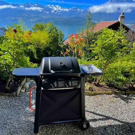 Thun Alps Scenic Views And Concierge By Swisshut Apartment Oberhofen