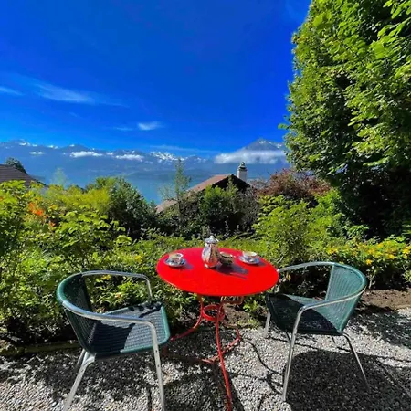 Thun Alps Scenic Views And Concierge By Swisshut דירה *