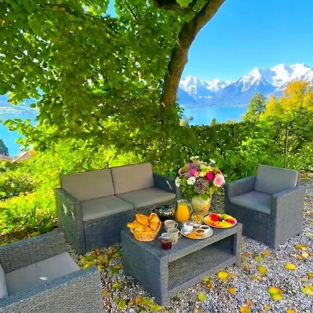Concierge, Lake Thun/Alps Scenic Views By Swisshut Apartamento Oberhofen