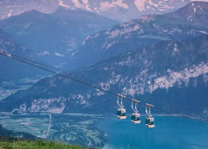 Thun Alps Scenic Views And Concierge By Swisshut דירה Oberhofen