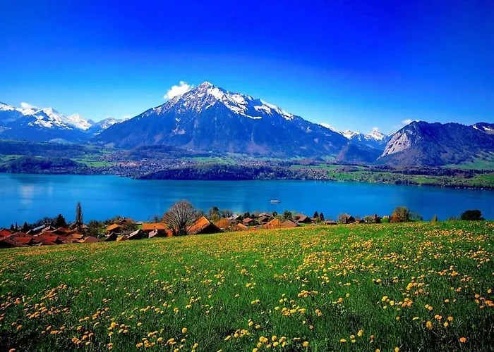 Thun Alps Scenic Views And Concierge By Swisshut דירה *