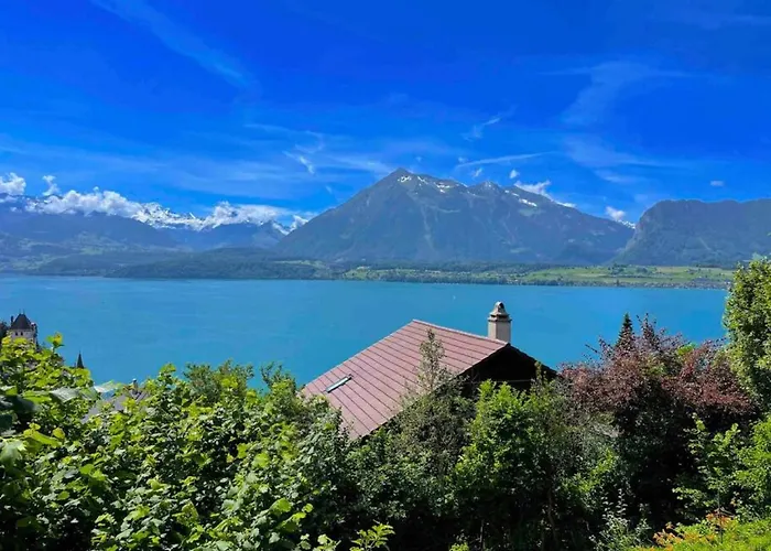 Thun Alps Scenic Views And Concierge By Swisshut Oberhofen